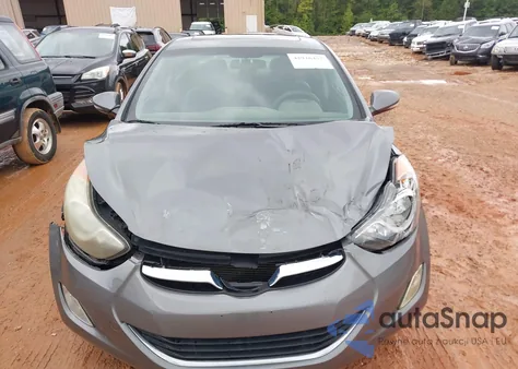 2013 Hyundai Elantra Limited из США, поврежденный, VIN 5NPDH4AE6DH278342